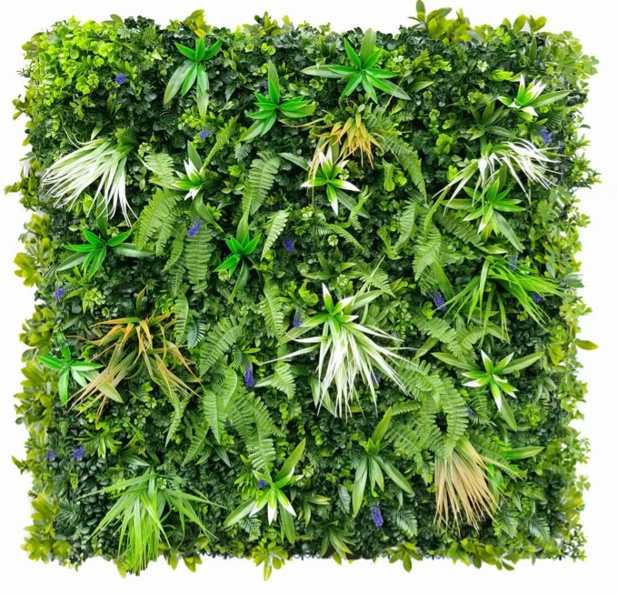 Jungle Paarse Bloem – L: 100cm, B: 100cm