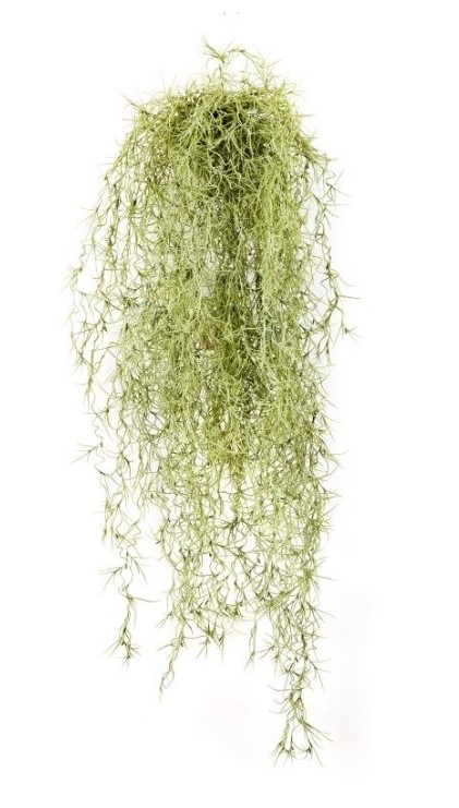 Long Hair Bush Grijs - Vlamvertragend  H: 80 cm