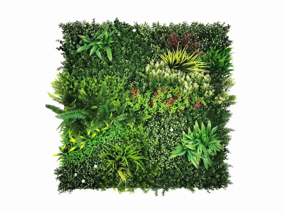 Vegetatie Colourful Jungle Plantenwand, L: 100, B:100 cm