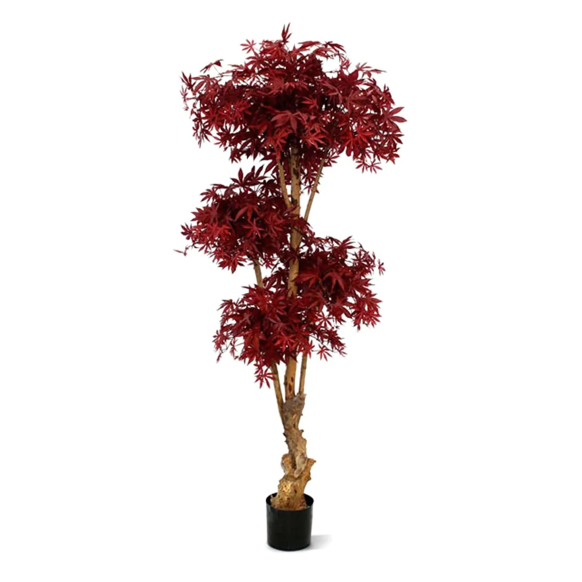 Acer Bonsai deluxe kunstboom H: 170cm - burgundy