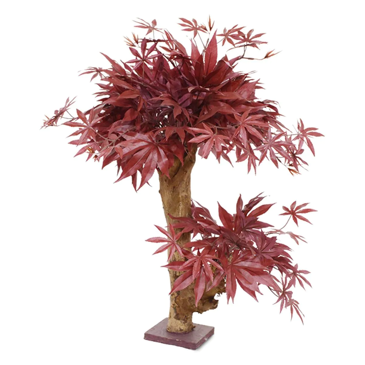 Acer Bonsai kunstboom H: 60cm - burgundy