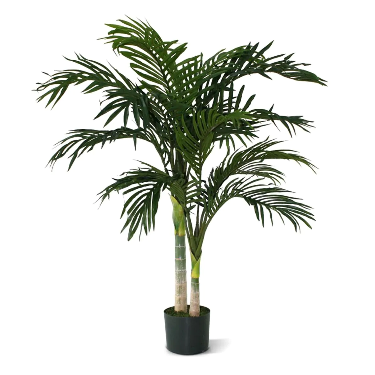 Golden Cane Areca kunstpalm, H: 120 cm