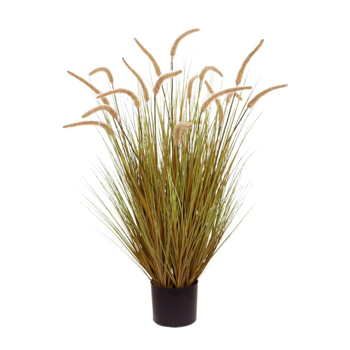 Pennisetum Kunst Grasplant H: 95cm bruin